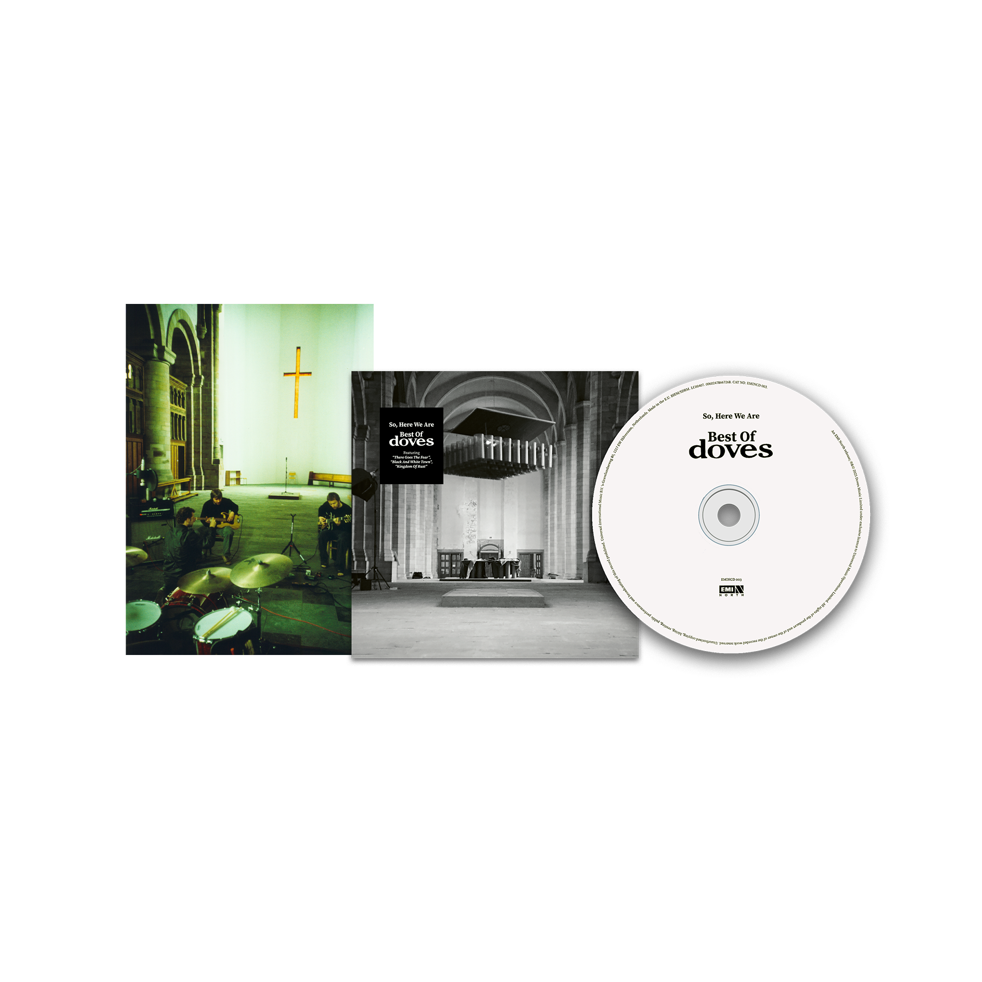 So, Here We Are: Best Of Doves - Alt Artwork CD + Signed Art Card