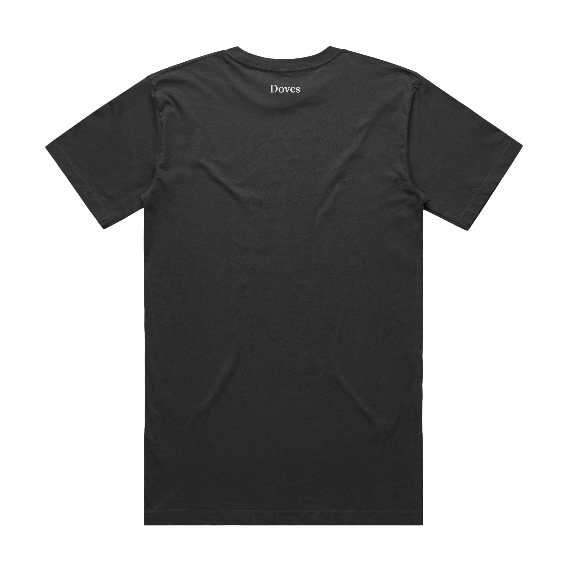 Doves - Shadow Print Charcoal T-Shirt