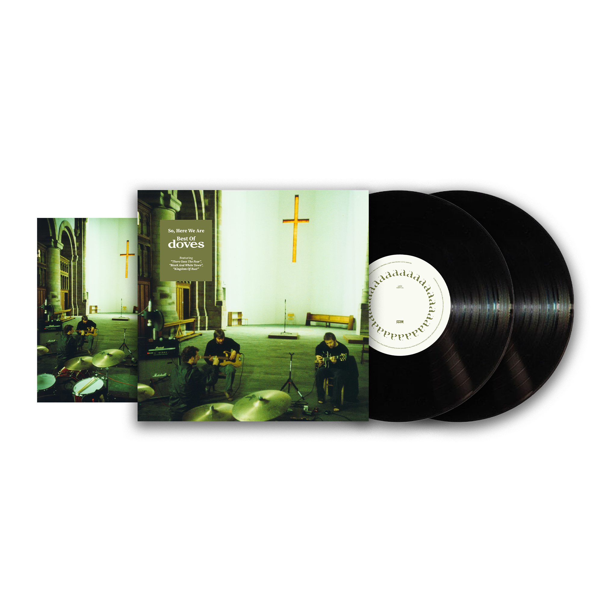 So, Here We Are: Best Of Doves - Standard Black 2LP + Signed Art Card