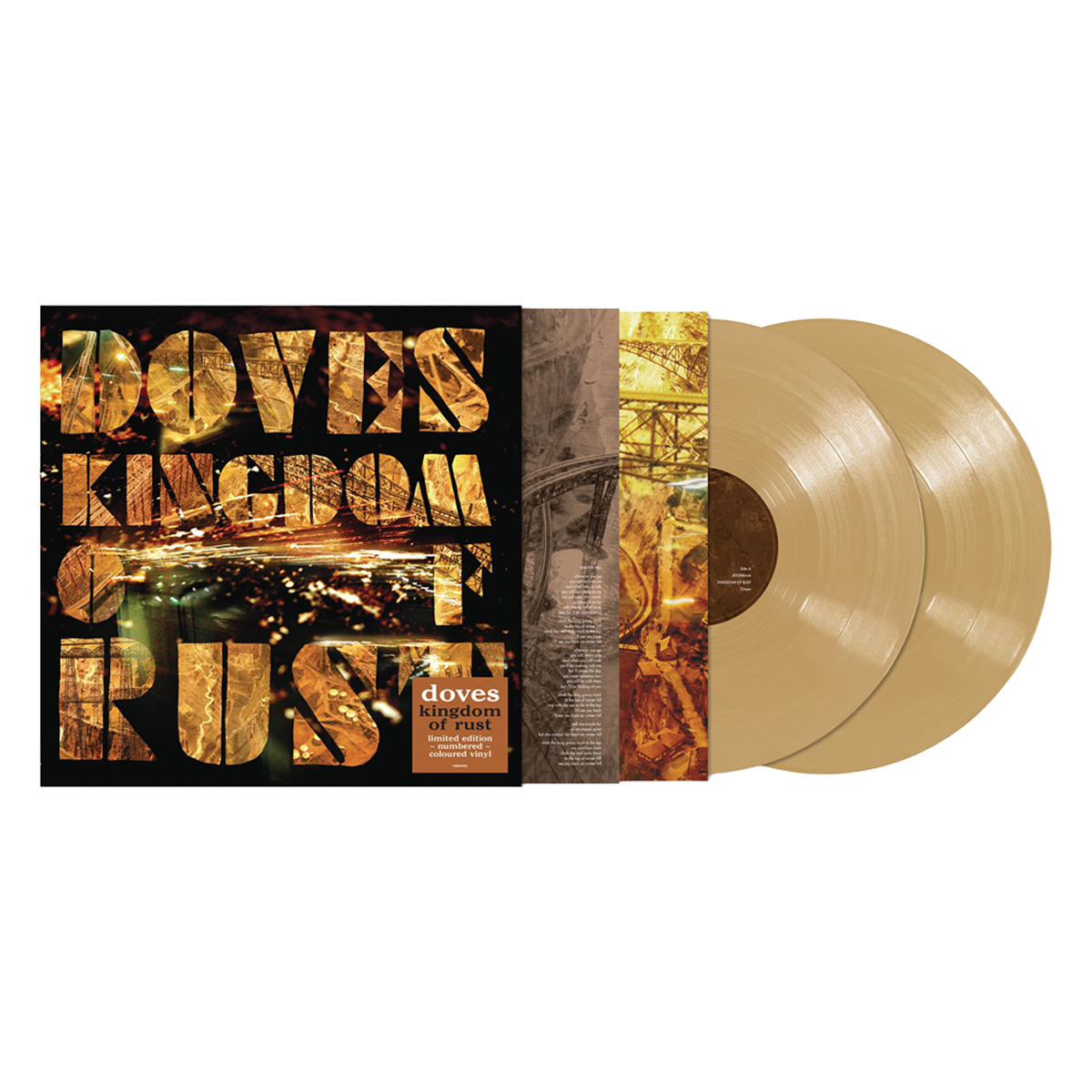 Doves - Kingdom of Rust: Exclusive Gold Vinyl LP